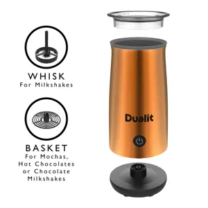 Dualit Cocoatiser Copper Hot Chocolate Maker and Milk Frother